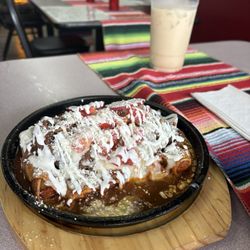 Birrieria From the City - enchiladas