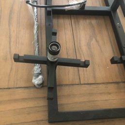 Crooked light fixture