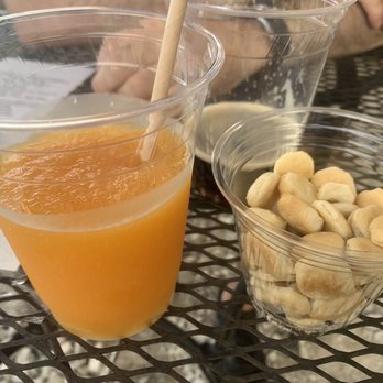 RockSide Winery and Vineyards - Mange rosé wine slushie with free oyster crackers. - Beer, Wine & Spirits Near Me - Lancaster, Ohio RockSide Winery and Vineyards - Mange rosé wine slushie with free oyster crackers. - Beer, Wine & Spirits Near Me - Lancaster, Ohio