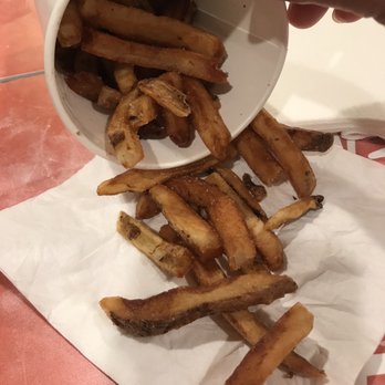 Five Guys - Fries from old oil - Burgers Near Me - Elk Grove, California Five Guys - Fries from old oil - Burgers Near Me - Elk Grove, California