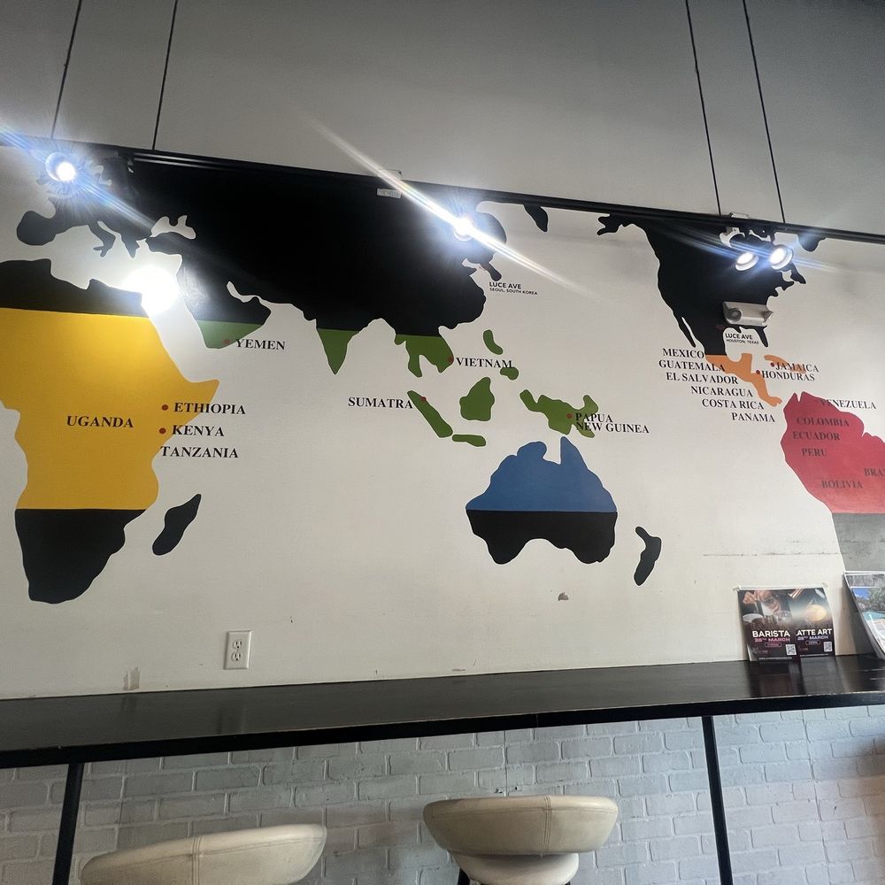 Luce Ave Coffee Roasters - Coffee from these countries - Coffee & Tea Near Me - Houston, Texas