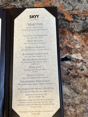 Menu photo 8 Bernini Tampa, FL Menu photo 8 Bernini Tampa, FL