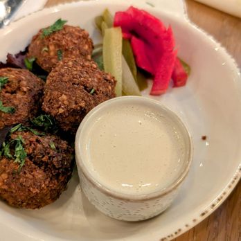 Sirocco Mediterranean Restaurant & Lounge - Dania Pointe - Falafel ($7) - Lebanese Near Me - Dania Beach, Florida Sirocco Mediterranean Restaurant & Lounge - Dania Pointe - Falafel ($7) - Lebanese Near Me - Dania Beach, Florida
