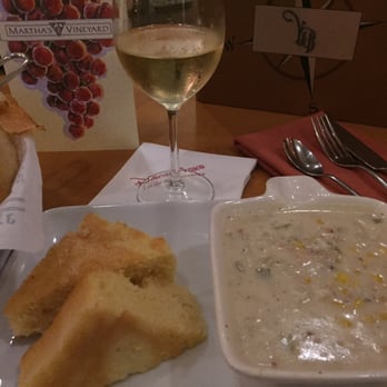 Martha's Vineyard - Clam chowder with cornbread. - Lounges Near Me - Lake Buena Vista, Florida Martha's Vineyard - Clam chowder with cornbread. - Lounges Near Me - Lake Buena Vista, Florida