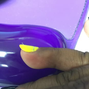 Yvonne's Nails - The nail art tape is lifting. - Nail Salons Near Me - Fremont, California Yvonne's Nails - The nail art tape is lifting. - Nail Salons Near Me - Fremont, California