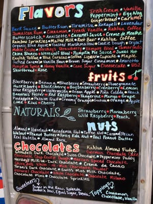 Menu photo 6 Espresso Chalet Gold Bar, WA