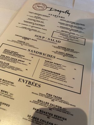 Menu photo 6 Dragonfly Dallas, TX