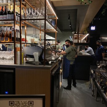 Andros Taverna - Bar and kitchen area - Greek Near Me - Chicago, Illinois Andros Taverna - Bar and kitchen area - Greek Near Me - Chicago, Illinois