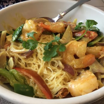 Lan Pan Asian Cafe - Curry Vermicelli should be renamed the Mayo or Tasteless Cream Vermicelli :( - Pan Asian Near Me - Miami, Florida