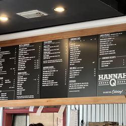 Hannah Q Smokehouse - Menu 6/1/22