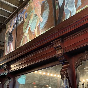 Cafe Sbisa - What's a restaurant without its history depicted in art? - Southern Near Me - New Orleans, Louisiana
