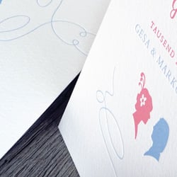 Honeybird fine letterpress cards
