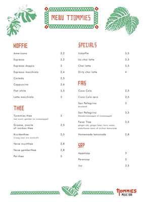 Menu photo 4 Tjommies Music Bar Amersfoort, UT Menu photo 4 Tjommies Music Bar Amersfoort, UT