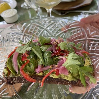 Sadelle's - The avocado toast that comes with the Garden Table set menu. - Breakfast & Brunch Near Me - Las Vegas, Nevada Sadelle's - The avocado toast that comes with the Garden Table set menu. - Breakfast & Brunch Near Me - Las Vegas, Nevada