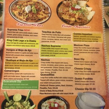 Plaza Mexicana - Menu Page 2 - Mexican Near Me - Vernal, Utah Plaza Mexicana - Menu Page 2 - Mexican Near Me - Vernal, Utah