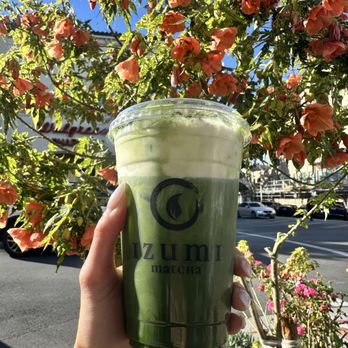 Izumi Matcha - matcha with cheese foam - Coffee & Tea Near Me - San Mateo, California