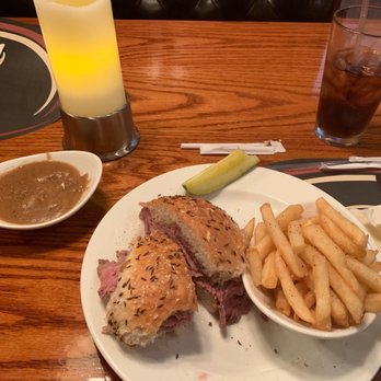 Beef'n Barrel - Beef on Weck with Fries and gravy - Steakhouses Near Me - Olean, New York