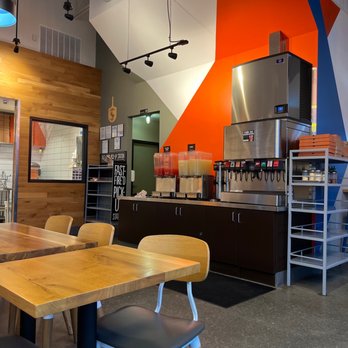 Blaze Pizza - the dining area of the restaurant - Pizza Near Me - Charles Town, West Virginia Blaze Pizza - the dining area of the restaurant - Pizza Near Me - Charles Town, West Virginia
