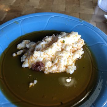 Squid Lips - The grease I scooped out from on top of the grits. Disgusting! - Seafood Near Me - Melbourne, Florida Squid Lips - The grease I scooped out from on top of the grits. Disgusting! - Seafood Near Me - Melbourne, Florida