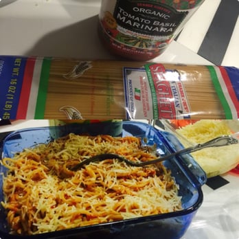 Trader Joe's - Home cooking tonight (Italian spaghetti with organic tomato basil marinara &Parmesan cheese Bon appetit from JoysKitchen ;) Lol - Grocery Near Me - Chula Vista, California Trader Joe's - Home cooking tonight (Italian spaghetti with organic tomato basil marinara &Parmesan cheese Bon appetit from JoysKitchen ;) Lol - Grocery Near Me - Chula Vista, California
