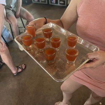 Idle Beer Hall & Brewery - Mexican candied shots - Brewpubs Near Me - San Antonio, Texas Idle Beer Hall & Brewery - Mexican candied shots - Brewpubs Near Me - San Antonio, Texas