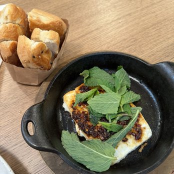 Mandolin Aegean Bistro - Fried feta - Mediterranean Near Me - Miami, Florida