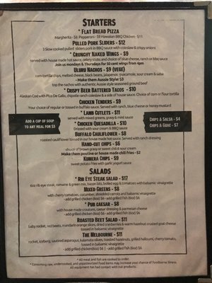 Menu photo 5 Kangaroo & Kiwi Seattle, WA