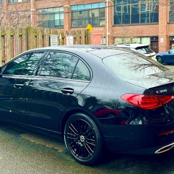 Mirror Image Detailing - Chrome Deleted window trims and door handles;  black powder coated wheels - Auto Detailing Near Me