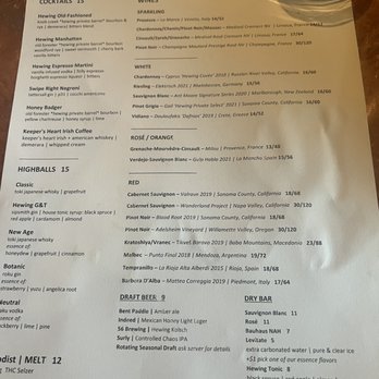 Hewing Bar & Lounge - Menu - Lounges Near Me - Minneapolis, Minnesota Hewing Bar & Lounge - Menu - Lounges Near Me - Minneapolis, Minnesota