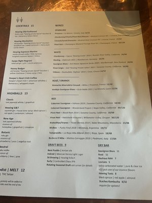 Menu photo 6 Hewing Bar & Lounge Minneapolis, MN Menu photo 6 Hewing Bar & Lounge Minneapolis, MN