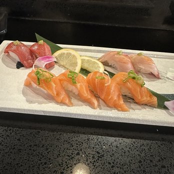 DAI Sushi - Salmon, Tuna, Hamachi nigiri - Japanese Near Me - Westminster, California DAI Sushi - Salmon, Tuna, Hamachi nigiri - Japanese Near Me - Westminster, California