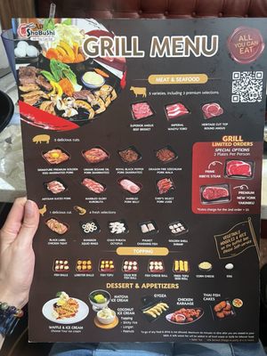 Menu photo 3 ShaBuShi Los Angeles, CA