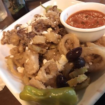 Hose 22 - Fried Calamari and Banana Peppers - Wine Bars Near Me - Rochester, New York