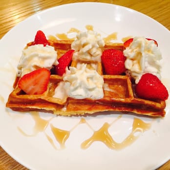 Odelice! - Strawberry Waffle. Yum! - French Near Me - Hong Kong, HK