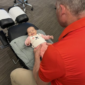 The Joint Chiropractic - Happy 3 month old getting her weekly adjustment after oral ties were released. - Chiropractors Near Me - Spanish Fork, Utah The Joint Chiropractic - Happy 3 month old getting her weekly adjustment after oral ties were released. - Chiropractors Near Me - Spanish Fork, Utah