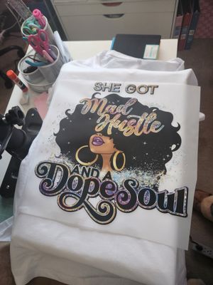 DTF Prints with T-Shirt Printing - Elevate Your Apparel with DTF Prints and Custom T-Shirts! Direct to Film (DTF) Printing & T-Shirt Customization 👕 🎨 Unmatched Quality and Creativity
🎨 Looking to create stunning custom t-shirts with vibrant, durable prints? Our combined DTF printing and t-shirt customization service offers: - **Top-Notch DTF Prints:** Crisp, vibrant, and durable designs that pop. - **Versatile Printing:** Ideal for various fabrics including cotton, polyester, and blends.
- No Minimum Order: Perfect for small and large projects alike.
- Fast Turnaround: Get your custom t-shirts quickly and efficiently.
-Design Assistance: Our expert team is here to help you create the perfect design. Perfect for personal use, business promotions, events, and more! Transform your ideas into stylish, high-quality apparel that stands out.
Get Started Today Call Us:(919) 637-4874
Heaven Heights Customs, Don't just wear a t-shirt, wear your creativity with our premium DTF prints and custom t-shirt services! 🌟 DTF Prints with T-Shirt Printing - Elevate Your Apparel with DTF Prints and Custom T-Shirts! Direct to Film (DTF) Printing & T-Shirt Customization 👕 🎨 Unmatched Quality and Creativity
🎨 Looking to create stunning custom t-shirts with vibrant, durable prints? Our combined DTF printing and t-shirt customization service offers: - **Top-Notch DTF Prints:** Crisp, vibrant, and durable designs that pop. - **Versatile Printing:** Ideal for various fabrics including cotton, polyester, and blends.
- No Minimum Order: Perfect for small and large projects alike.
- Fast Turnaround: Get your custom t-shirts quickly and efficiently.
-Design Assistance: Our expert team is here to help you create the perfect design. Perfect for personal use, business promotions, events, and more! Transform your ideas into stylish, high-quality apparel that stands out.
Get Started Today Call Us:(919) 637-4874
Heaven Heights Customs, Don't just wear a t-shirt, wear your creativity with our premium DTF prints and custom t-shirt services! 🌟