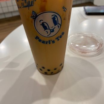 Pearl’s Tea - Brown sugar milk tea. After it was mixed up! - Bubble Tea Near Me - Doraville, Georgia Pearl’s Tea - Brown sugar milk tea. After it was mixed up! - Bubble Tea Near Me - Doraville, Georgia