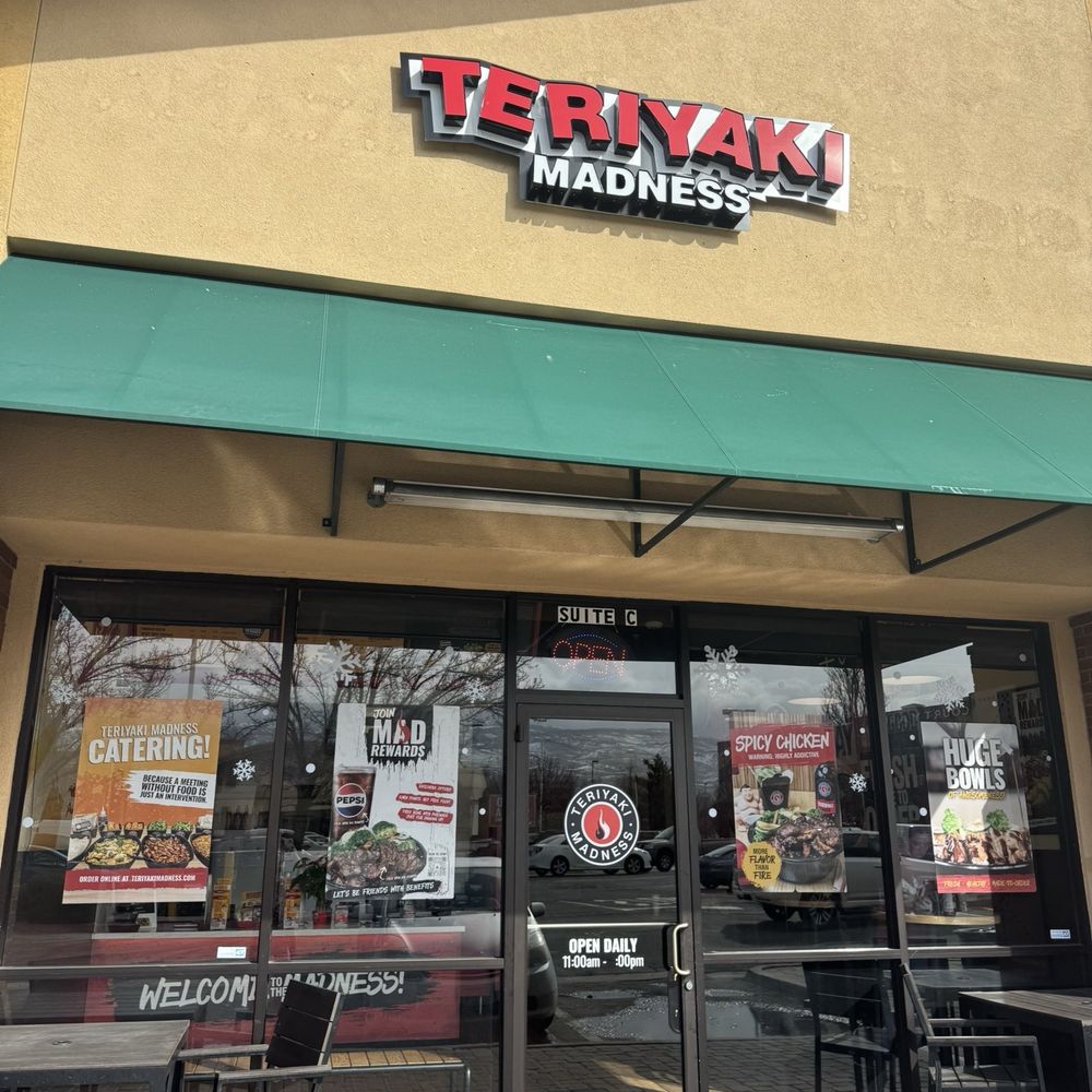 Teriyaki Madness in the Total Wine shopping center on south Virginia.