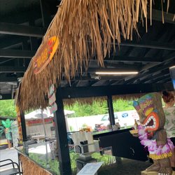 Backstreets Tiki Bar & Grill - It's like a true tiki bar! Lol