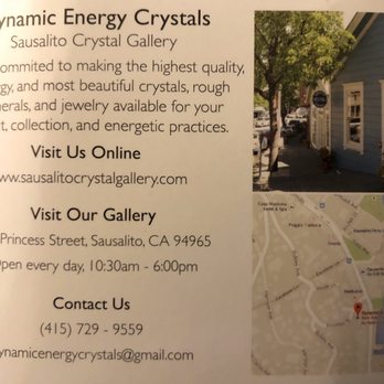 Dynamic Energy Crystals - Jewelry Near Me - Sausalito, California