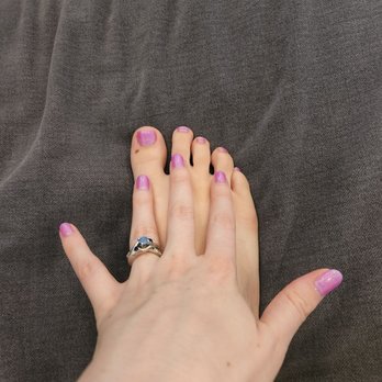 Excellent Nails - My nails a few days after they were done! Still in perfect condition - Nail Salons Near Me - Mountain View, California Excellent Nails - My nails a few days after they were done! Still in perfect condition - Nail Salons Near Me - Mountain View, California