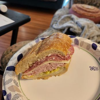 Bara's Deli - Ham & salami on sour dough roll - Delis Near Me - San Leandro, California