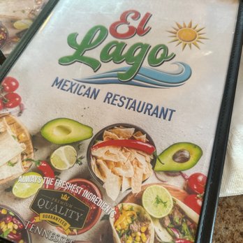 El Lago - a mexican restaurant menu on a table - Mexican Near Me - Lancaster, Tennessee