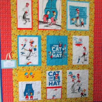 Boothbay Public Library - Cat in the Hat quilt - Libraries Near Me - Boothbay Harbor, Maine