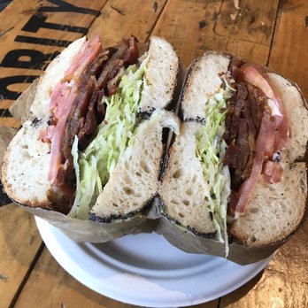 Knickerbocker Bagel - BLT bagel - Wraps Near Me - Brooklyn, New York Knickerbocker Bagel - BLT bagel - Wraps Near Me - Brooklyn, New York