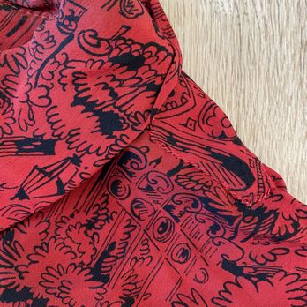 Salvage Studio - Vintage dress shoulder patch - Sewing & Alterations Near Me Salvage Studio - Vintage dress shoulder patch - Sewing & Alterations Near Me