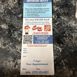 Gulf Coast Culligan - Flyer
