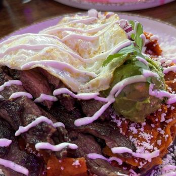 Madres Brunch - Red chilaquiles - Breakfast & Brunch Near Me - Bellflower, California