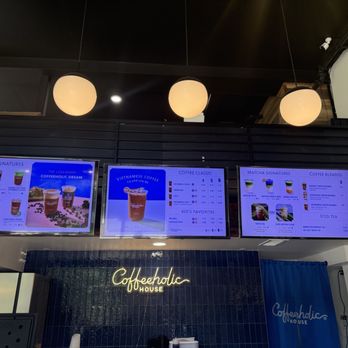 Coffeeholic House - menu may 2026 - Coffee & Tea Near Me - Seattle, Washington
