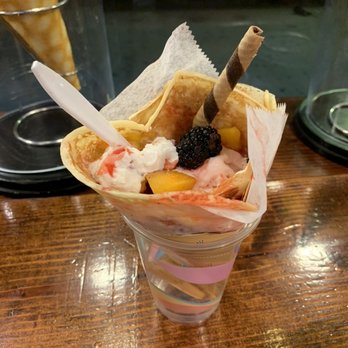 Tornado Crepe - 3. Red Mango - Bubble Tea Near Me - Jackson Heights, New York